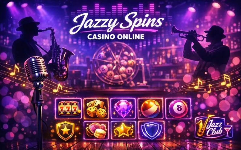 Jazzy Spins betting section hero banner