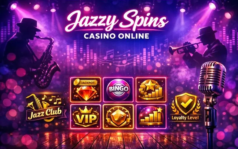 Jazzy Spins bonus and promo page