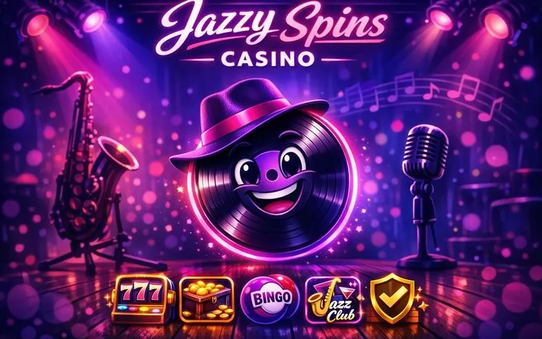 Jazzy Spins Casino home hero banner